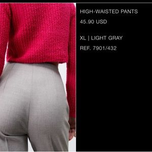 Zara Pleated Trousers